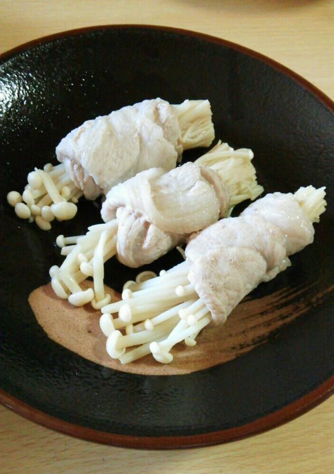 簡単やわらか！えのきの蒸し肉巻き☆-レシピのメイン写真