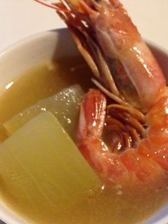 エビと冬瓜の冷製スープ-レシピのメイン写真