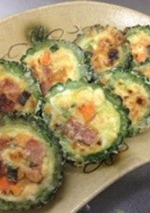 お弁当に♪ゴーヤのチャンプルー詰め-レシピのメイン写真