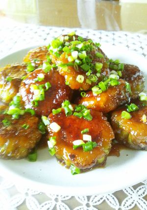 ゴーヤの挽き肉詰め-レシピのメイン写真