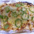 魚焼きグリルで焼く!ファミリーピッツァ!