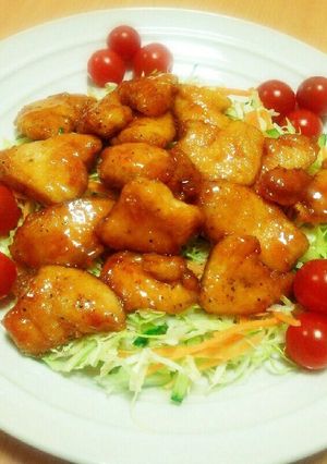 鶏胸肉の♡やわらか照り焼き♡超簡単-レシピのメイン写真