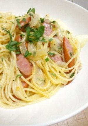 玉ねぎのペペロンチーノ-レシピのメイン写真