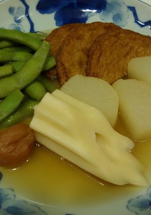 梅干し入り、さっぱり冷やしおでん-レシピのメイン写真