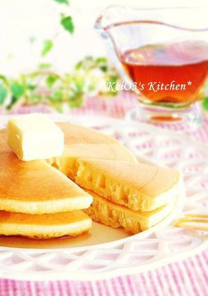 ふわふわバターミルクパンケーキ-レシピのメイン写真
