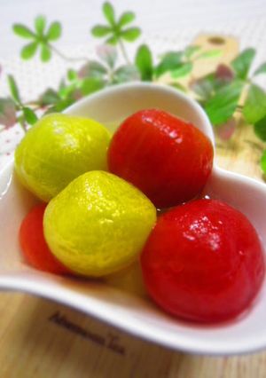 太陽の恵み☀ミニトマトのコンポート♪-レシピのメイン写真