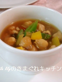 ひよこ豆のコンソメ煮-レシピのメイン写真