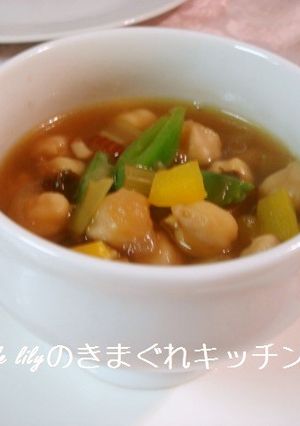 ひよこ豆のコンソメ煮-レシピのメイン写真