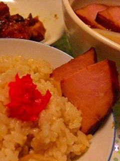 ***とんこつご飯***-レシピのメイン写真
