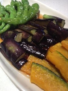 簡単!夏野菜の揚げ浸し-レシピのメイン写真