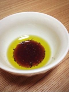 バルサミコ酢ドレッシング*-レシピのメイン写真