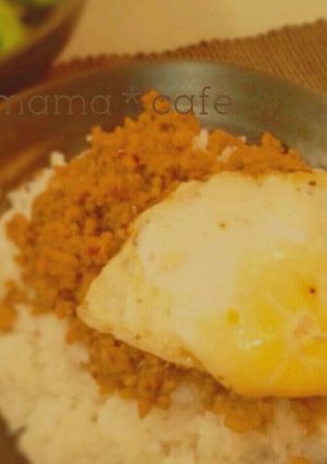 がっつり!ピリ辛そぼろご飯-レシピのメイン写真