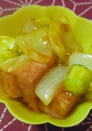 スパムのスピーディー酢豚-レシピのメイン写真