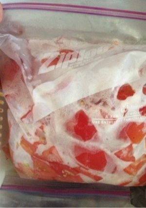 トマト冷凍保存-レシピのメイン写真