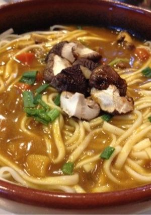 こしねカレーうどん-レシピのメイン写真