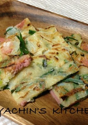 簡単！スパムチヂミ♪-レシピのメイン写真