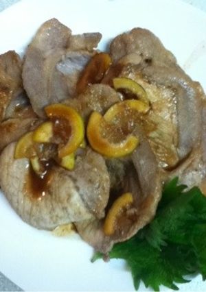 豚肉のレモンしょうゆ焼-レシピのメイン写真
