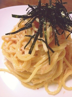 簡単!早い!明太子クリームパスタ-レシピのメイン写真