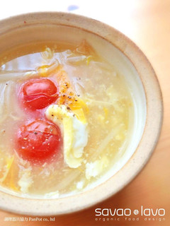 トマトと野菜のやさしい玉子スープ-レシピのメイン写真