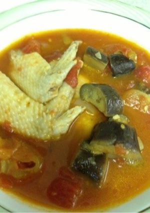 ホロホロ手羽先のトマトスープ-レシピのメイン写真