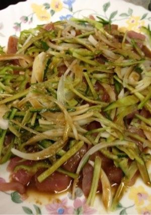 キハダマグロのカルパッチョ風-レシピのメイン写真