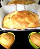 ケーキ用マーガリンのバナナケーキ