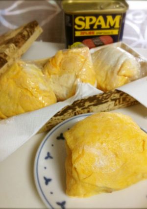 部活にこれだけ！おかずいらず☆スパ玉むす-レシピのメイン写真