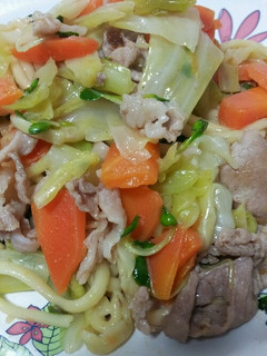 ゆず香る野菜たっぷり塩焼きそば-レシピのメイン写真
