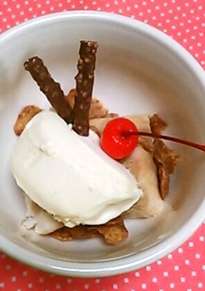ふんわり食パン♡＆アイスdeモカ★-レシピのメイン写真