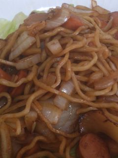 超簡単★ソーセージ焼きそば-レシピのメイン写真