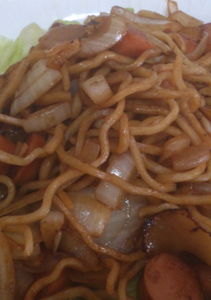 超簡単★ソーセージ焼きそば-レシピのメイン写真