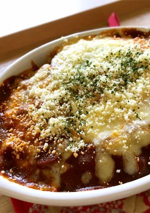 ハヤシライスの残りでリメイク♡簡単ドリア-レシピのメイン写真