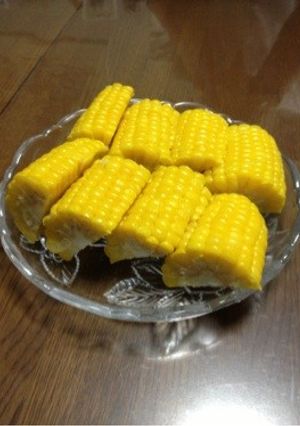 簡単♪とうもろこしの実の取り方-レシピのメイン写真