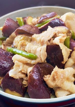 (σ・∀・)σ　濃厚な「茄子の味噌炒め」-レシピのメイン写真
