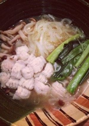 鱧鍋-レシピのメイン写真