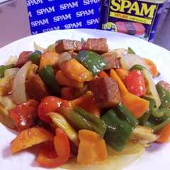 รูปของ SPAMで簡単♪酢PAM