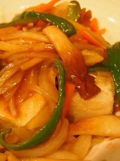 揚げ出し豆腐のちくわあんかけ-レシピのメイン写真