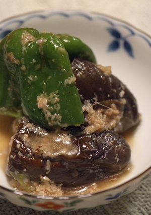 なすとピーマンのごま油炒め甘酒生姜風味-レシピのメイン写真