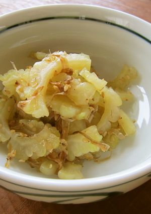 白ゴーヤの佃煮-レシピのメイン写真
