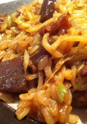 カレーぼっかけで作る神戸そばめし-レシピのメイン写真