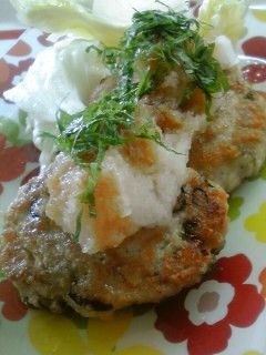 鶏のおろしハンバーグ-レシピのメイン写真