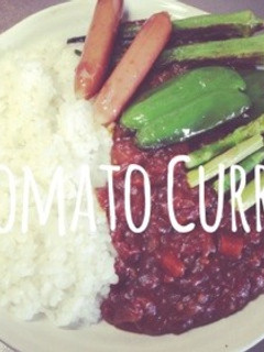 水不要!トマト大量消費!トマトカレー-レシピのメイン写真