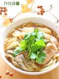 簡単♫ほっこり優しい味✿鶏南蛮うどん✿