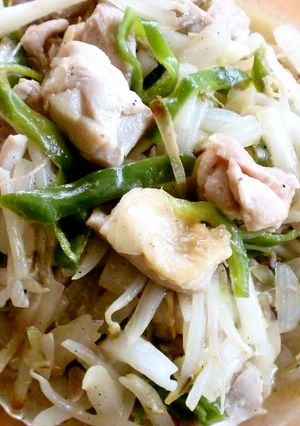 簡単！鶏モモ肉の塩麹炒め、ムネ肉でも♪-レシピのメイン写真