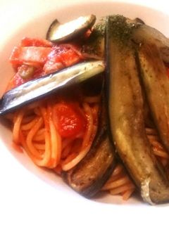 なすのナポリタン-レシピのメイン写真