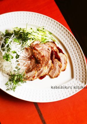 炊飯器de低温調理の焼豚風-レシピのメイン写真