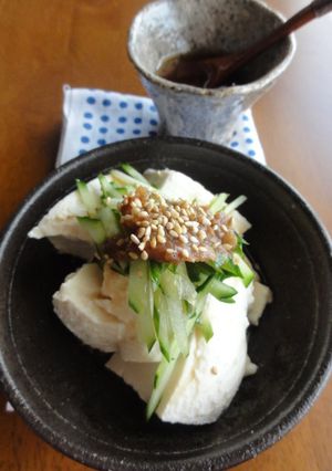 【副菜】梅冷や奴-レシピのメイン写真