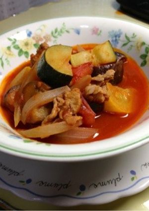 ズッキーニのトマト煮込み♡-レシピのメイン写真