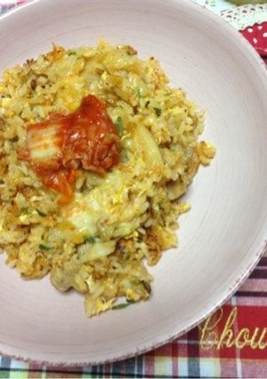 キムチチャーハン-レシピのメイン写真