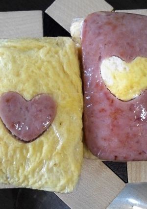 スパムと卵焼きのおむすび-レシピのメイン写真